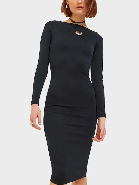 Midi Dress Black