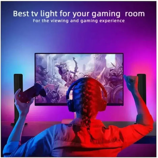 Arrango Bluetooth Decorative Lamp Bar Light Multicolour 2pcs