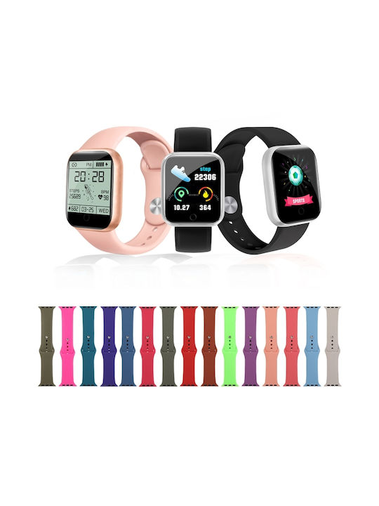Apple Watch Ultra 49mm & Watch Ultra 2 49mm Series 9&8&7 45mm Se 3&se 2&6&se&5&4 44mm 3&2&1 42mm Tragbare Bänder Silikon Langes Stück Herren Saddle Braun Apple Watch Ultra 49mm & Watch Ultra 2 49mm Series 9&8&7 45mm Se 3&se 2&6&se&5&4 44mm 3&2&1 42mm Tragbare Bänder Silikon Langes Stück Herren Saddle Braun