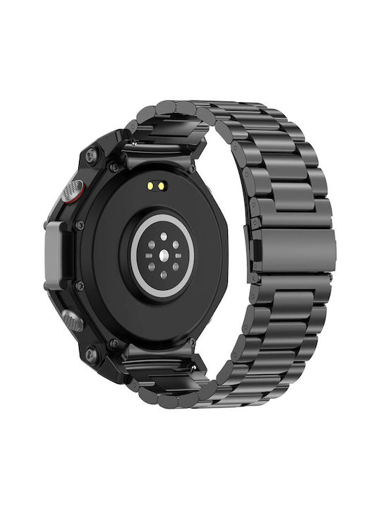 Techsuit Armband W010 Amazfit T-Rex 3 Schwarzes