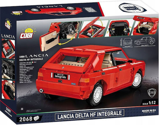 Cobi Пластмасови Блокчета Коли 1991 Lancia Delta Hf Integrale Cobi-24357
