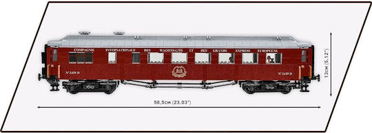 Cobi Historical Collection Plastic Bricks World War II Compiègne Wagon June 22 1940 Cobi-6289