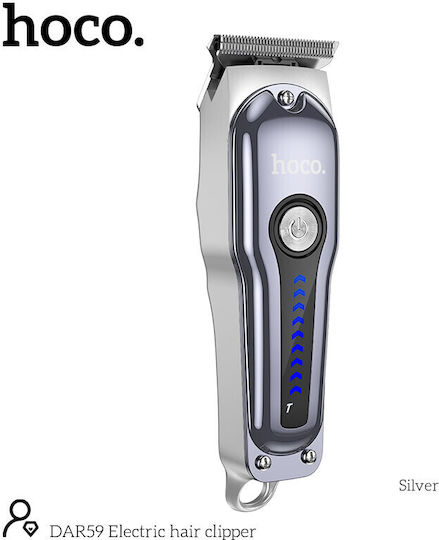 Hoco Rechargeable Hair Clipper Silver DAR59