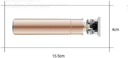 Kemei Презареждаема Машинка за Подстригване Розово Злато KM-1971L