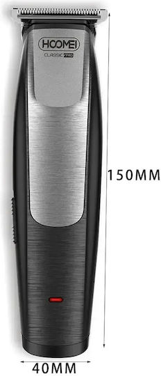 Hoomei Wiederaufladbare Haarschneidemaschine Schwarz HM-7766