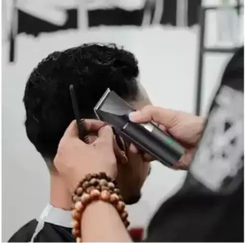 Set Rechargeable Hair Clipper Silver HM-7225T