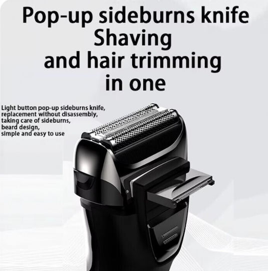 Kemei KM-8512 Foil Electric Shaver Face Rechargeable