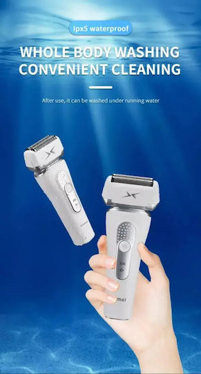Kemei KM-116 Ξυριστική Μηχανή Προσώπου Επαναφορτιζόμενη / Με Καλώδιο