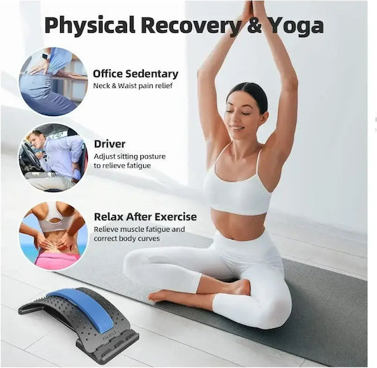 Relaxation Back Magnetotherapy Acupuncture Blue Massage Device Acupressure for the Body Blue