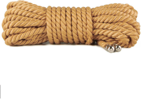 Bondage Fessel-Seil in Beige Farbe