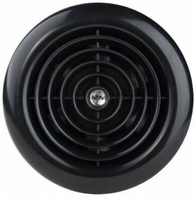 Mmotors De perete Ventilator de Baie Negru