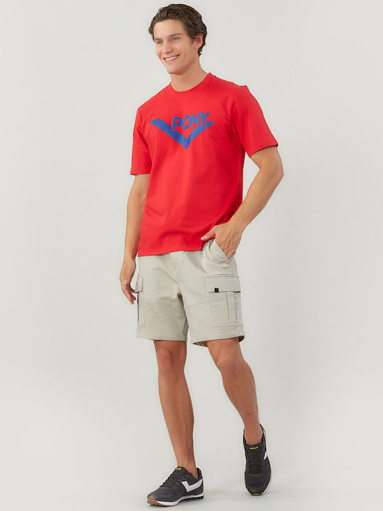 T-shirt Κοκκινο