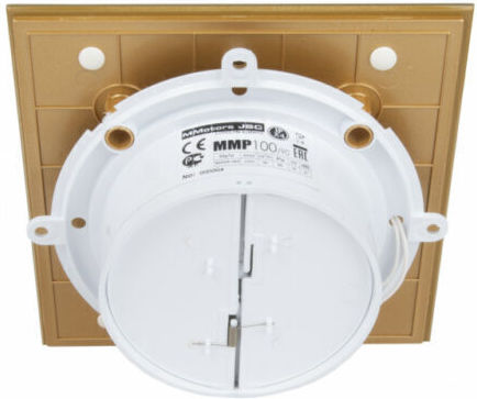 Mmotors Mmp 100 90 M³ Настенен Вентилатор Златист