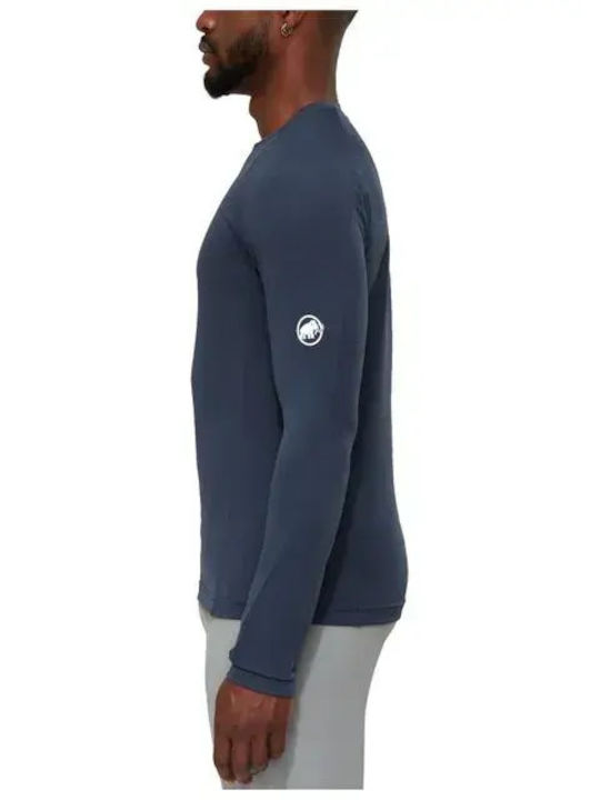 Herrenblusen Langarm Blauer