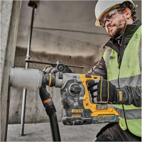 DEWALT DCK428P3T Set Angle Wheel & Impact Drill Driver & Impact Driver & Hammer Brushless 18V with 3 Batteries 5Ah and Case