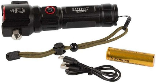 Bailong LED IPX5 с Максимална Яркост 800лм Черен