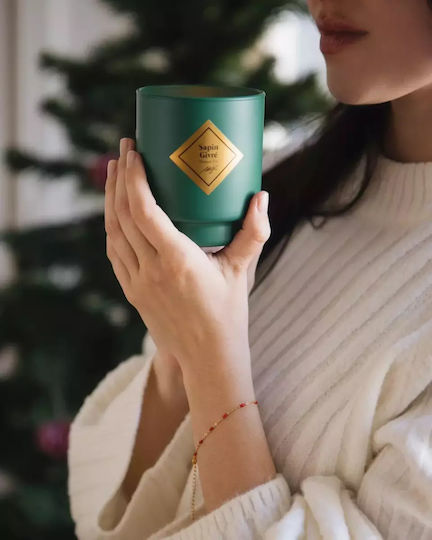 My Jolie Candle Noel Sapin Givre Gold Bracelet Χριστουγιεννιάτικο Κερί Κόσμημα Βραχιόλι Έκπληξη