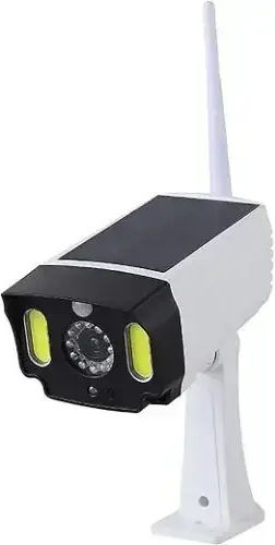 Foyu T-28 Dummy Überwachungskamera Solar mit LED-Beleuchtung