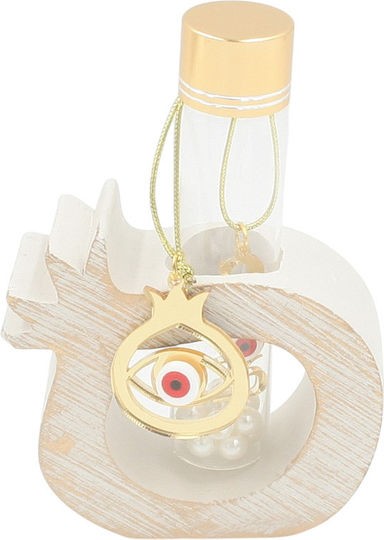 Makwedding Tabletop Lucky Charm Pomegranate White Ceramic 2026 1pcs