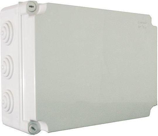 Marlanvil Surface Mounted Electrical Box Branching Watertight IP65 in Gray Color