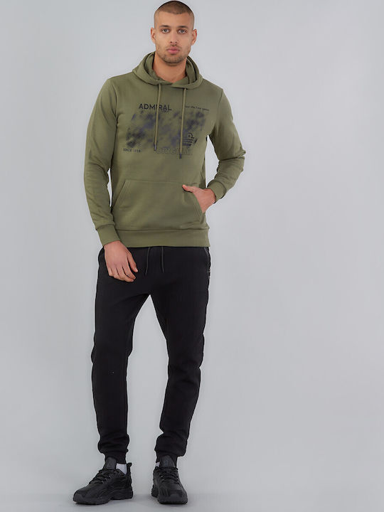 Sweatshirts Für Herren Mit Khaki Kapuze