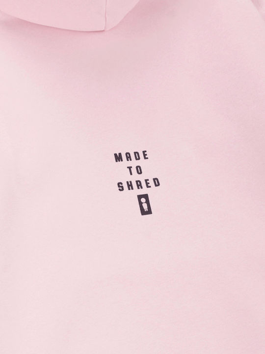 Sweatshirt mit Kapuze Baby Pink, Pink