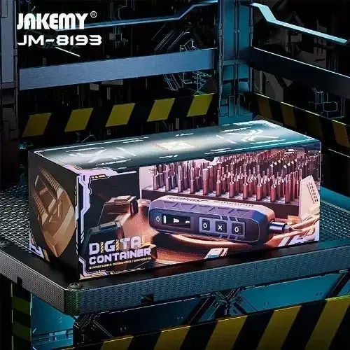 Jakemy JM-8193 Κατσαβίδι Μπαταρίας 3.7V 1x0.5Ah
