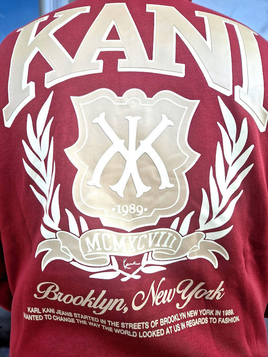 Sweatshirt with Hood Red