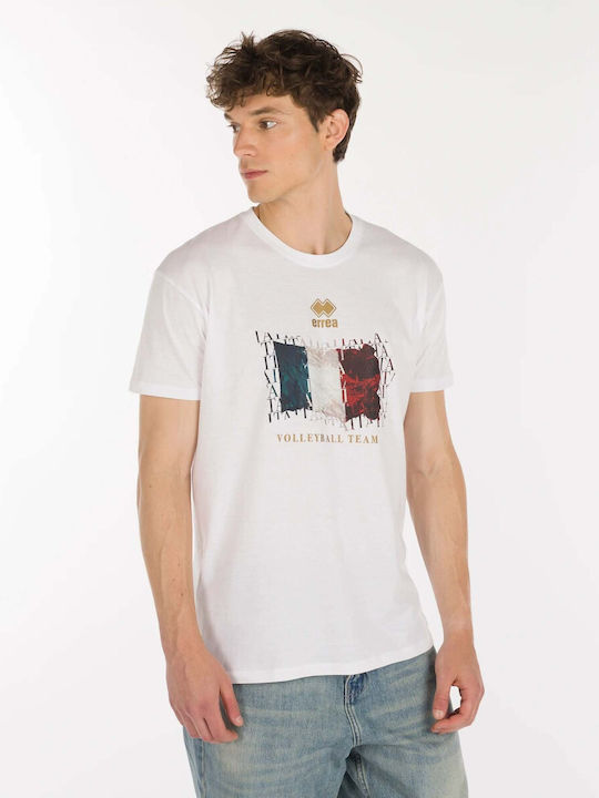 Naz Italia Tricou Sport Alb