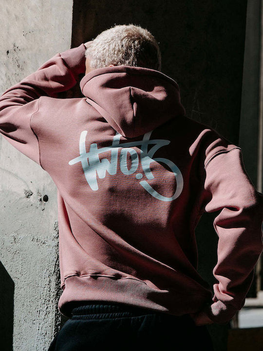Φούτερ Dusty Pink