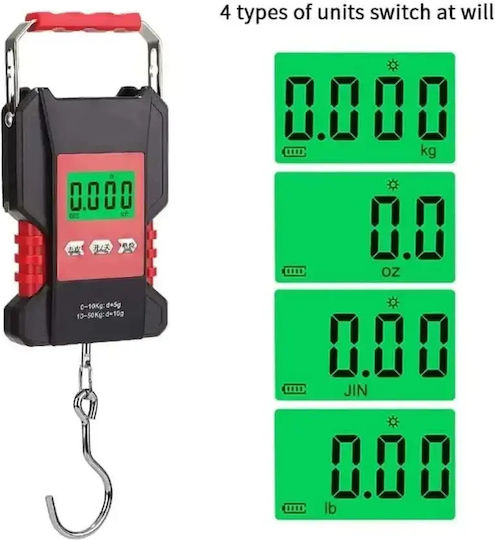 Elektronisch Professionelle Hängewaage mit einer Wiegekapazität von 50kg