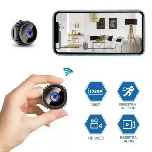 Aerbes Κρυφή Κάμερα WiFi 1080p με Υποδοχή για Κάρτα Μνήμης
