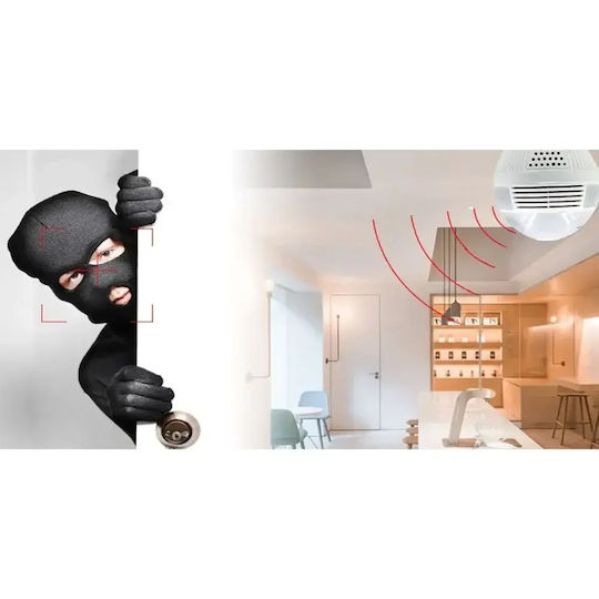 Tele Versteckte Kamera WiFi Lampe 1080p mit Steckplatz für Speicherkarte