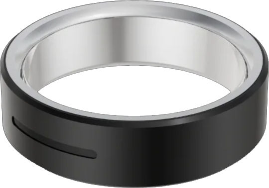 MaxCom mRing MR200 22.3mm Αδιάβροχο με Παλμογράφο Μαύρο