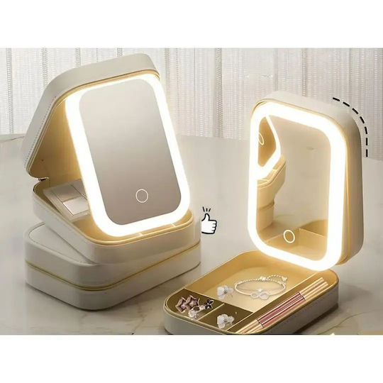 Verk Group Makeup Mirror with Light White