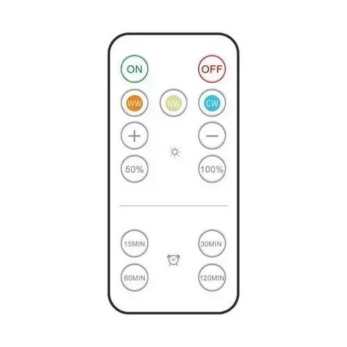 LED Light Spot for Cabinets with Battery Powered, Photocell and Remote Control 3pcs