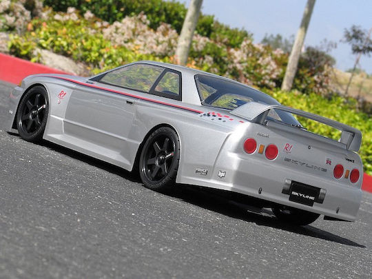 Hpi 17515 Nissan Skyline R32 Gt-r Body 200mm/wb255mm Clear Bodykit Lexan Cover RC Vehicle 1:10 Hpi