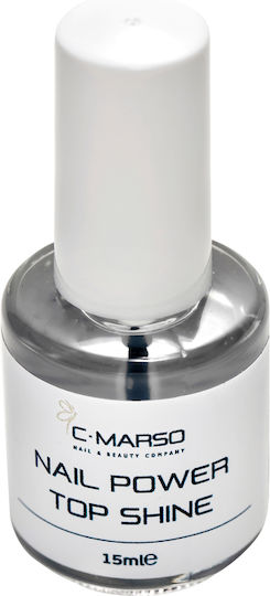 C MarSo Shine Deckschicht für normale Nagellacke 15ml