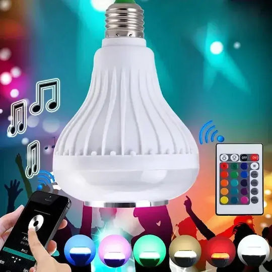Bec Smart LED 12W pentru Dulie E27 RGB