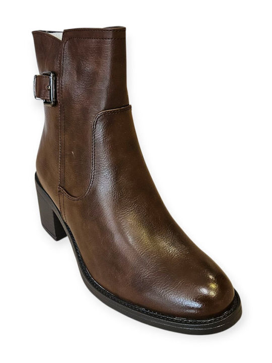 Stiefeletten Damen Braun