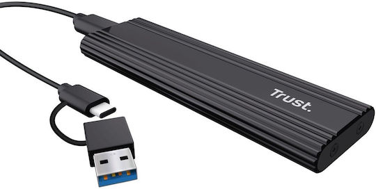 Trust Case for Hard Drive M.2 SATA III with Connection USB 3.2 Type-C