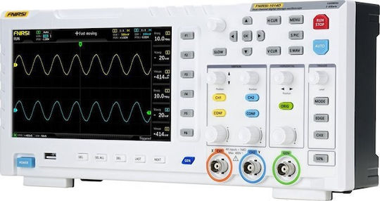 Digital Oscilloscope Portable Design Dual Channel Input Fnirsi-1014d
