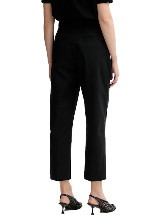 Calvin Klein Damen Chino Hose Straight Black