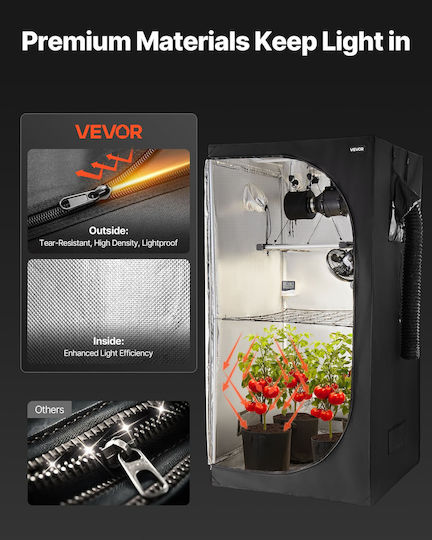 Vevor Grow Light με LED Μ100xΒ100εκ.