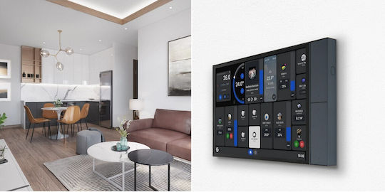 Shelly Digital Thermostat Raum Intelligent mit Touchscreen und WLAN