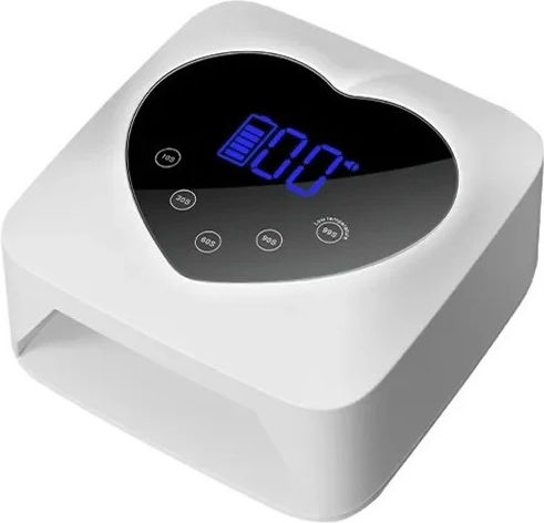 Wiederaufladbar Nageltrockner UV / LED Batteriebetrieben 72W Weiß