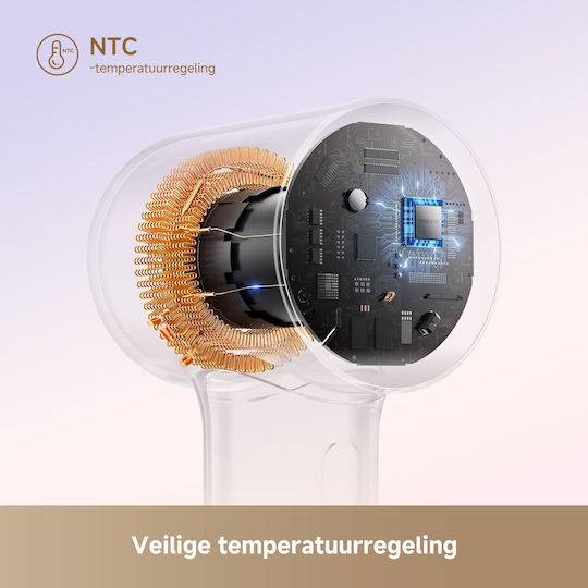Dreame Πιστολάκι Μαλλιών Turbo με Φυσούνα 1200W