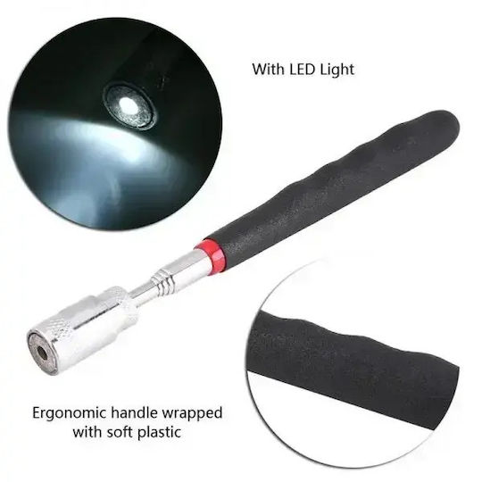 K148-7439 Telescopabil Stilou de lungime 800mm cu capacitate de ridicare 3kg & iluminare