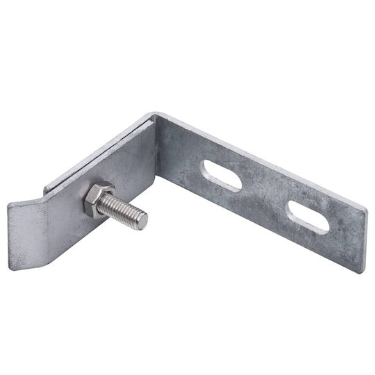 vidaXL Connector for Pergola Galvanized 10pcs for Corners