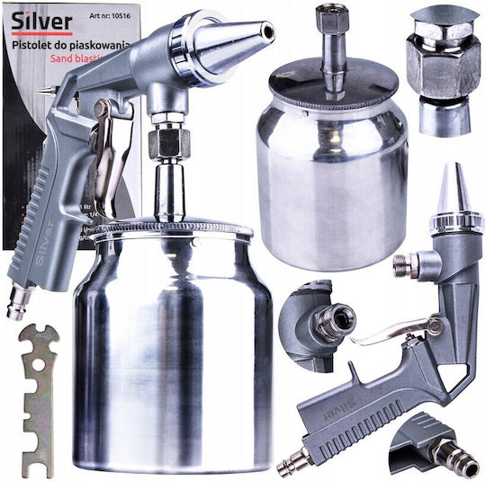 Silver Star Air Spray Paint Gun Under Tumbler 6.3mm
